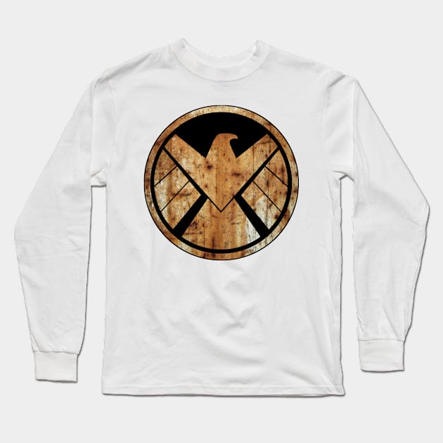 Shield Of Justice Long Sleeve T-Shirt by Vitalitee